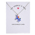 Hand Enameled Unicorn Necklace - Little Palace Store